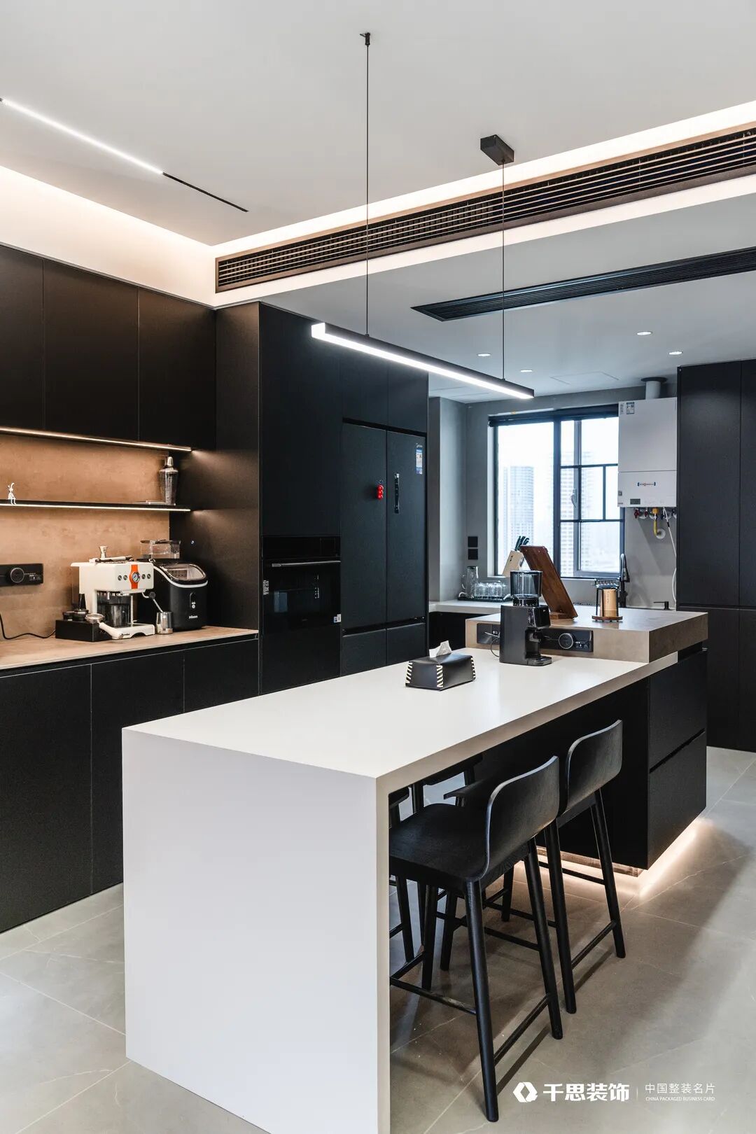 装修案例|128㎡意式极简风,简约至上精致无限,给你想要满分格调