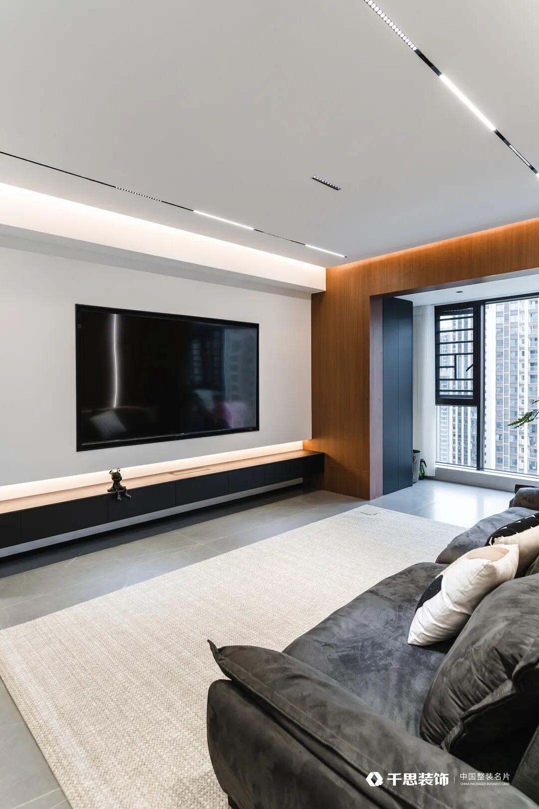 装修案例|128㎡意式极简风,简约至上精致无限,给你想要满分格调