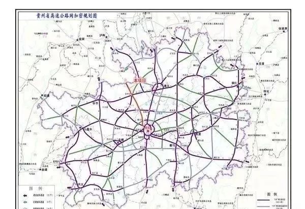 新修成贵高速线路图图片