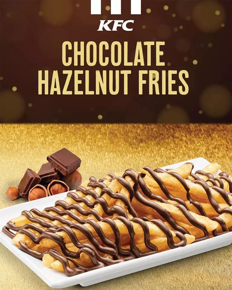 巧克力薯条,蛋挞我来也