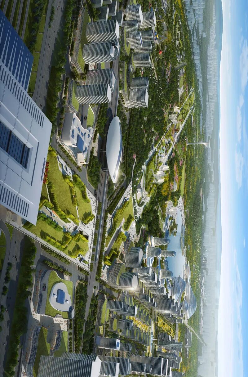 Ddon笛东 公园城市背景下的大型城市公园建设探索 以合肥中央公园为例 Hi有料