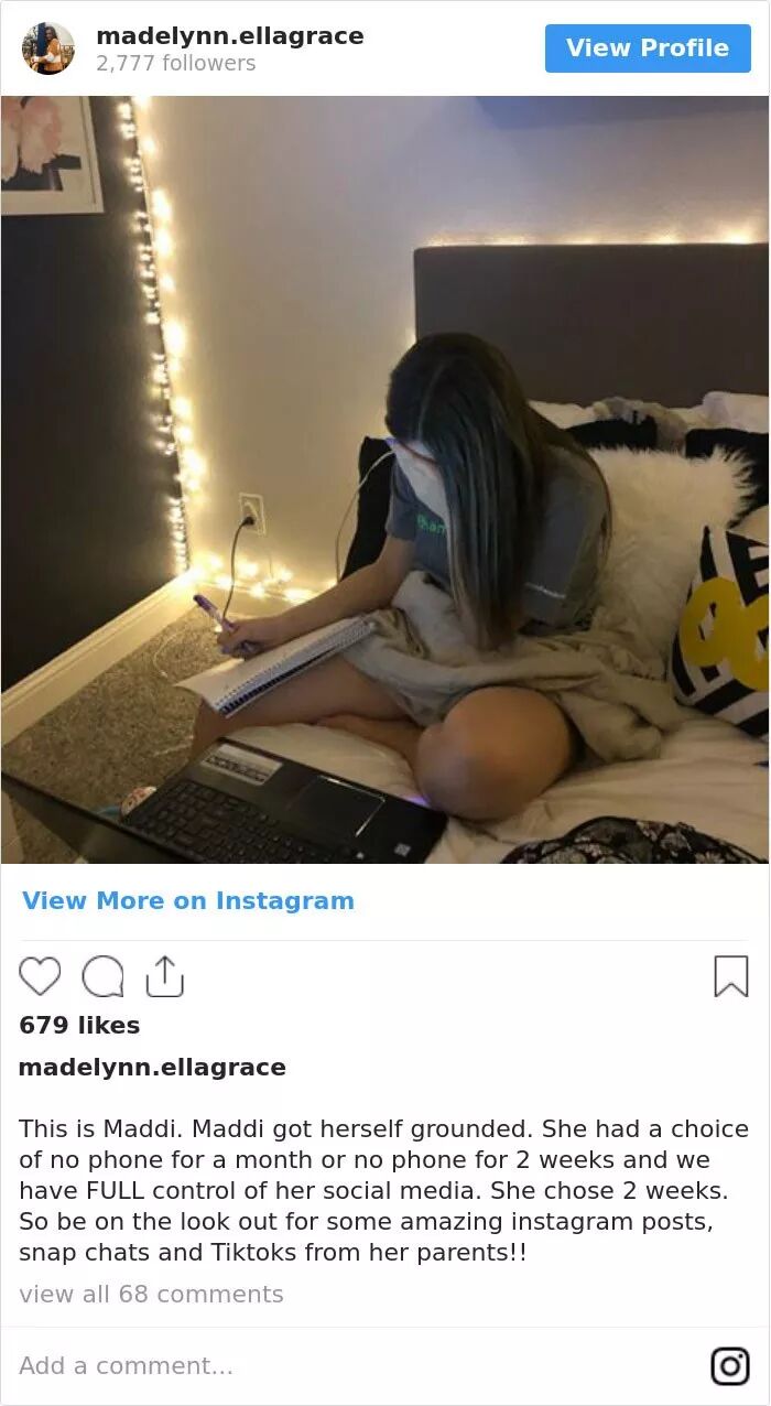 老爹惩罚女儿，在她的社交账号狂发骚照，却出乎意料爆红了（组图） - 3