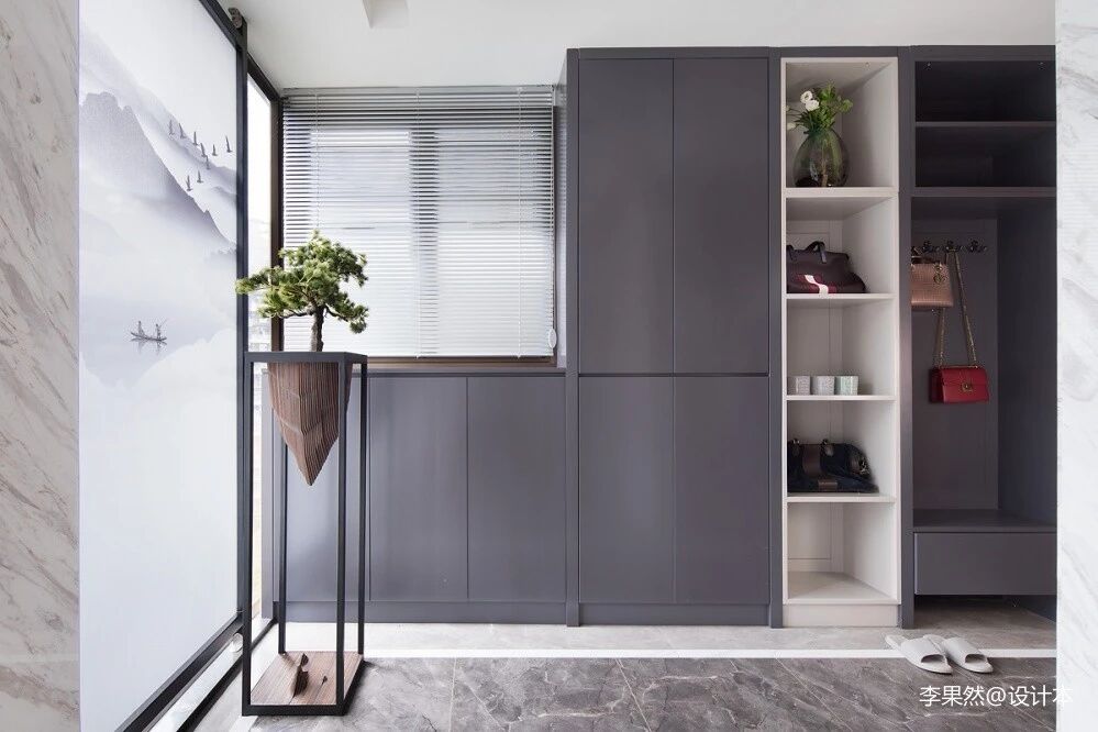 玄关鞋柜+衣柜的3种组合设计，不装真的可惜！