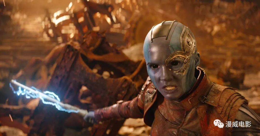 星云 凯伦 吉兰是第一个发现灭霸会在 复联3 中大屠杀的演员 漫威电影微信公众号文章
