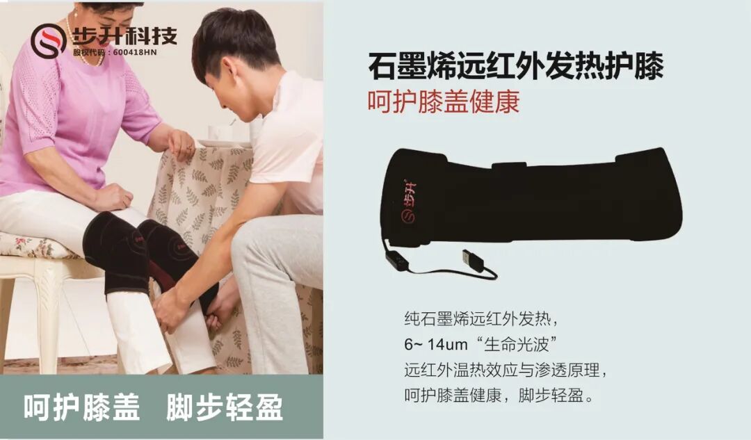 经历通红外护膝怎么用【科技赋能 绿色健康】步升石墨烯远红外护膝茶几健康体验季盛大开启_https://www.jmylbn.com_新闻资讯_第14张