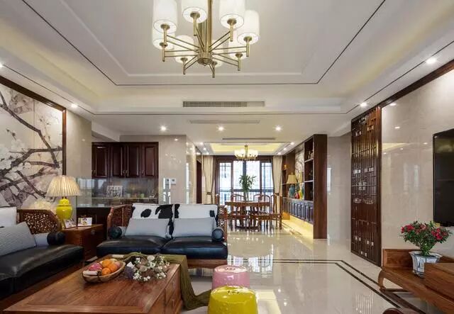 简单中式装修，有钱，有品味！