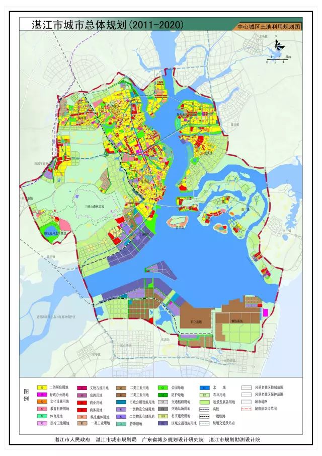 国务院批复湛江市城市总体规划!以后东海岛是主体中心城市啦!