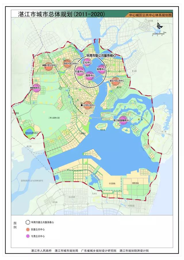 国务院批复湛江市城市总体规划!以后东海岛是主体中心城市啦!