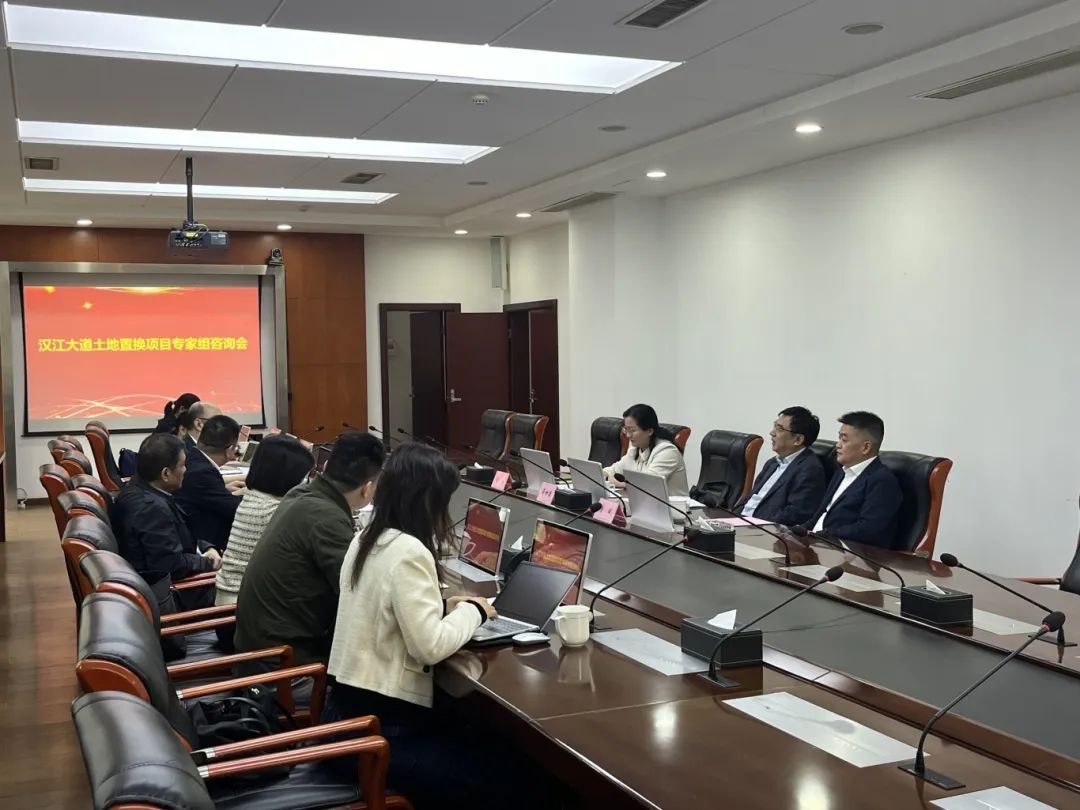 汇聚智慧力量 共商土地置换 | 召开汉江大道土地置换专家咨询会议
