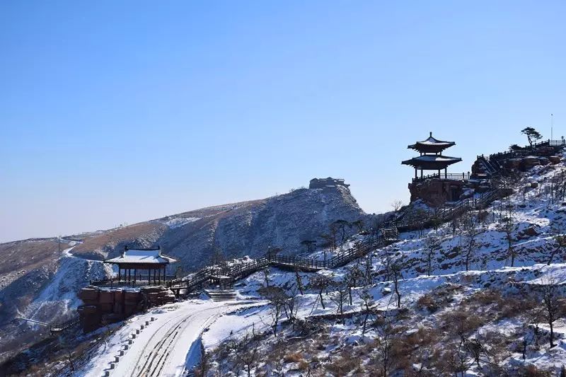 【萬安山·雪】如果世上有仙境,那一定是萬安山的雪後初晴