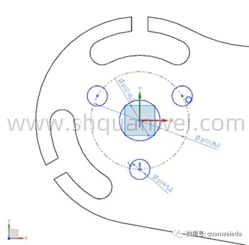 UG NX草图 - 阵列曲线的使用的图6