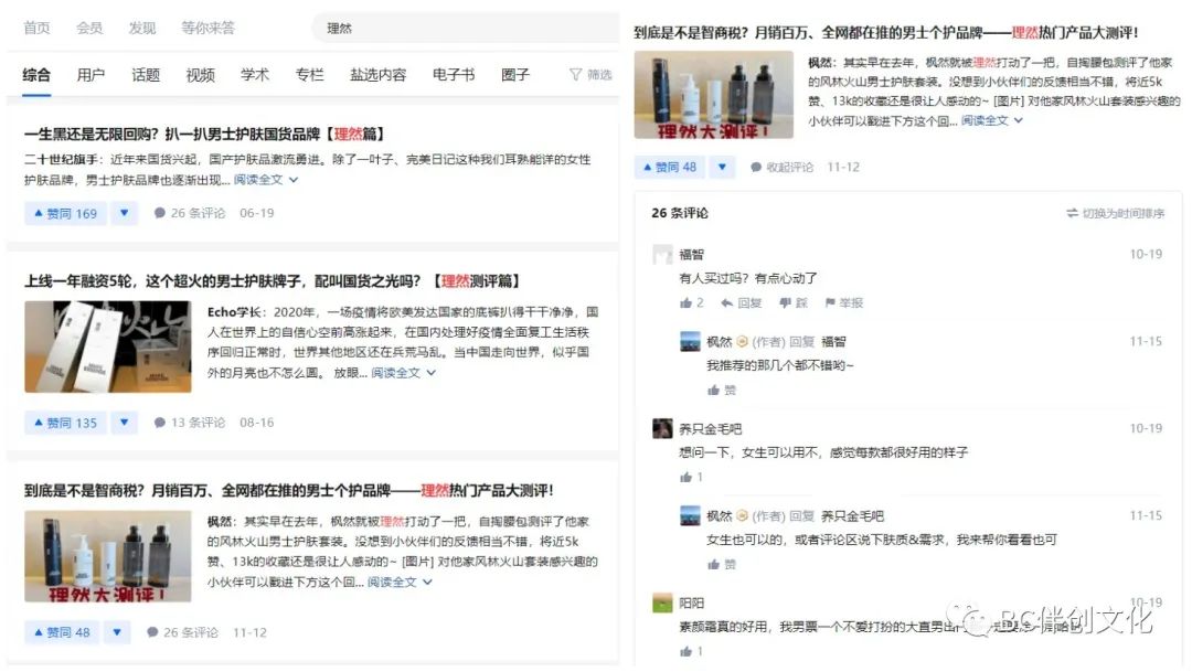 男士護(hù)膚品類知乎營銷分析