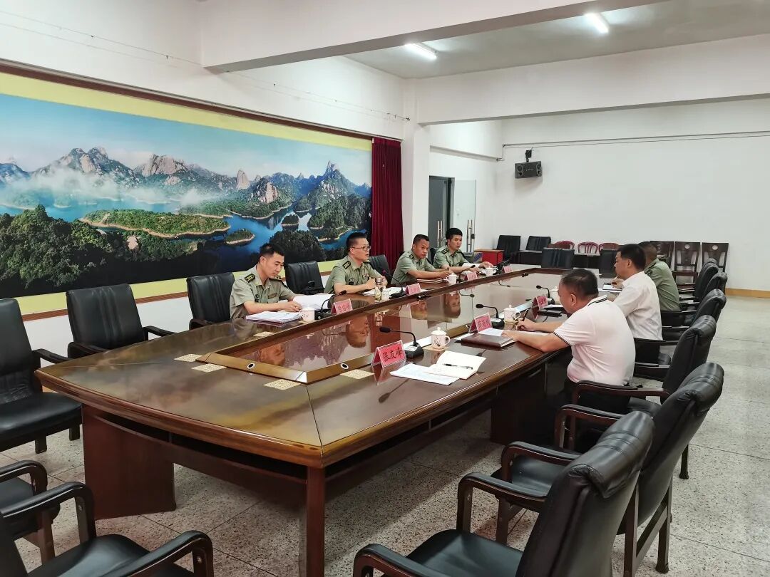 漳州市军分区领导莅临常山开发区调研