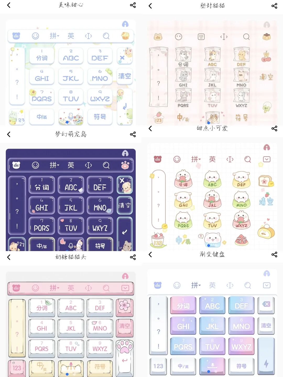 手机键盘你使用哪种？