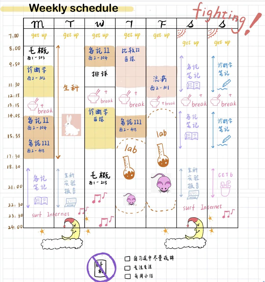 这所高校学生的作息表冲上热搜,网友:果然是学霸-微信头条网 这所高校学生的作息表冲上热搜,网友:果然是学霸