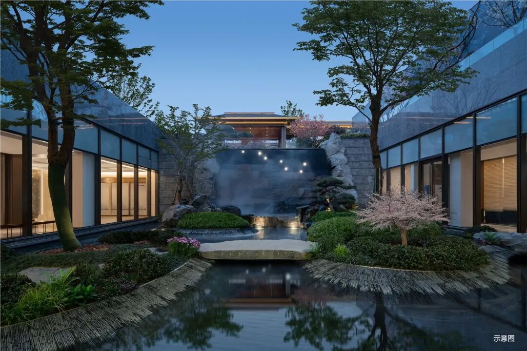 海信臻悦景观节点入口