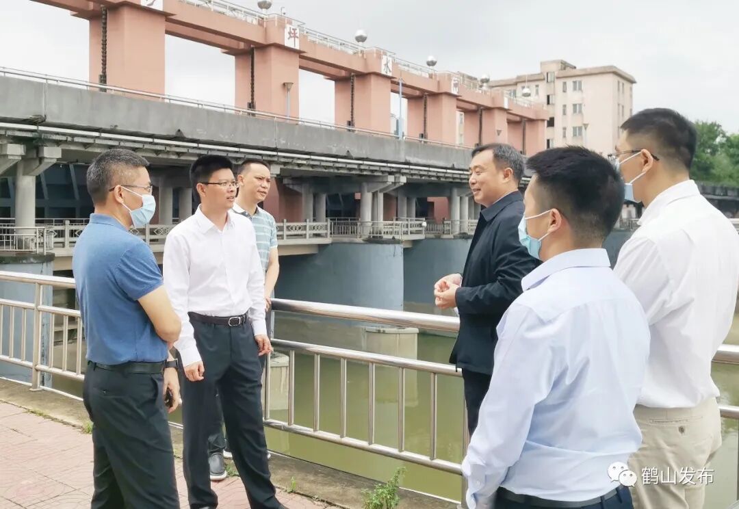 江门市委副书记陈志清到鹤山调研指导强降雨防御工作