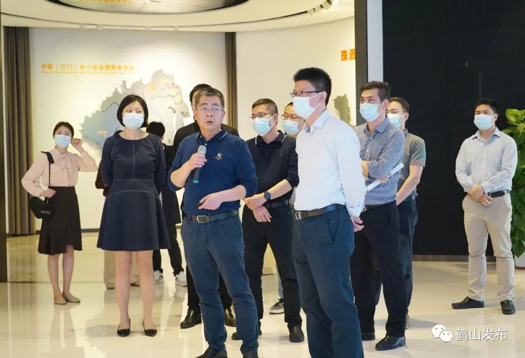 鹤山市委书记刘志刚到工业城共和镇调研