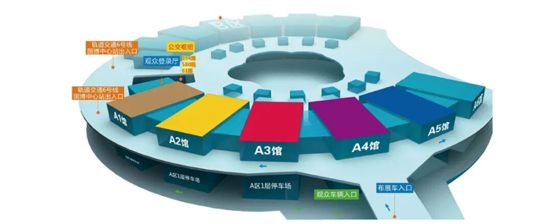 武汉工业自动化展展馆分布图