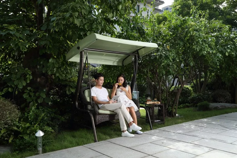 深圳崗廈星河第三空間—帕利賽雙人秋千 深圳崗廈星河第三空間—帕利賽雙人秋千