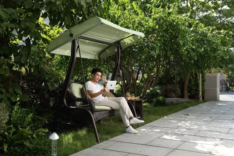 深圳岗厦星河第三空间—帕利赛双人秋千