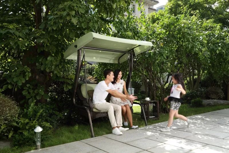 深圳岗厦星河第三空间—帕利赛双人秋千