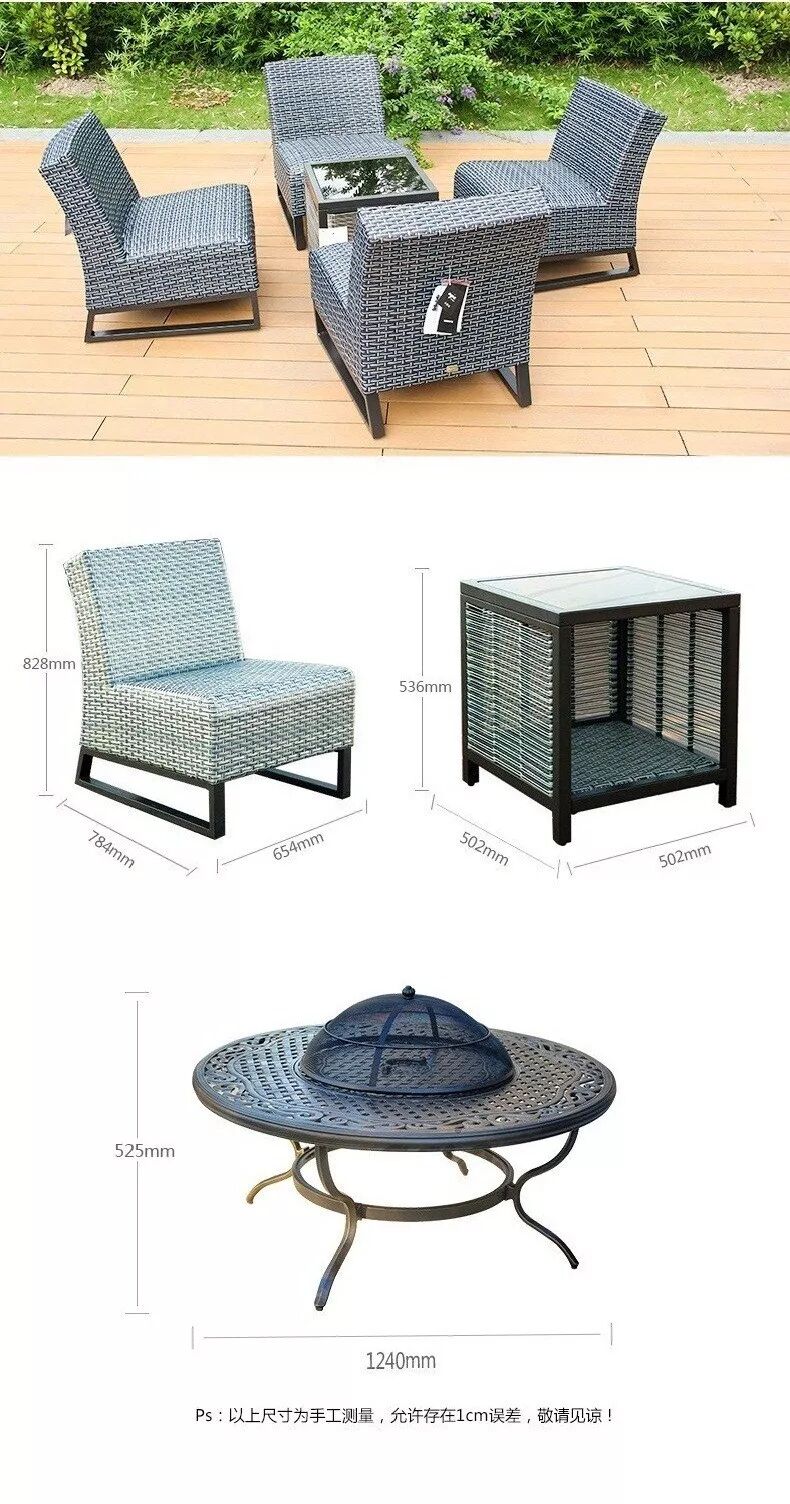 豪园户外产品-agio雨后即坐编藤沙发