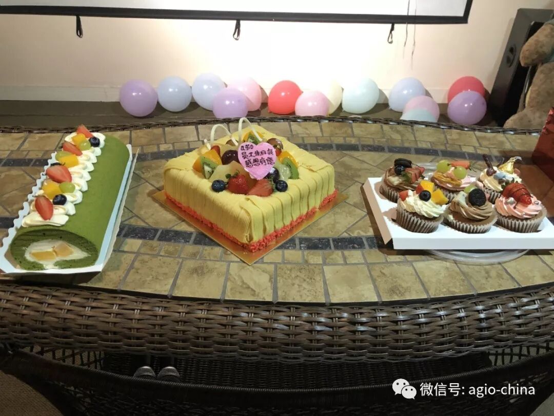 agio员工生日会