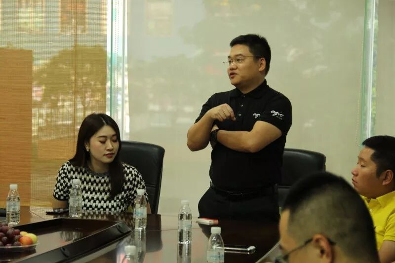 重磅|广东省青年企业家联合会莅临参观，agio休闲家具备受赞赏！