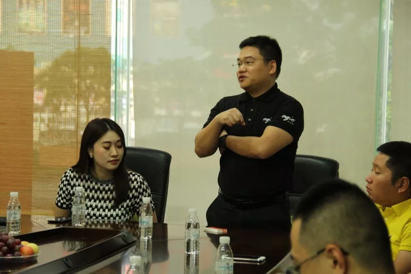 重磅|广东省青年企业家联合会莅临参观,agio休闲家具备受赞赏! 重磅|广东省青年企业家联合会莅临参观,agio休闲家具备受赞赏!