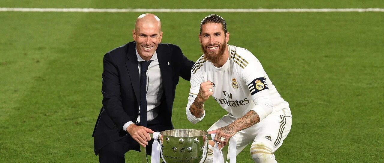 皇马西甲捧杯，齐达内成最大赢家