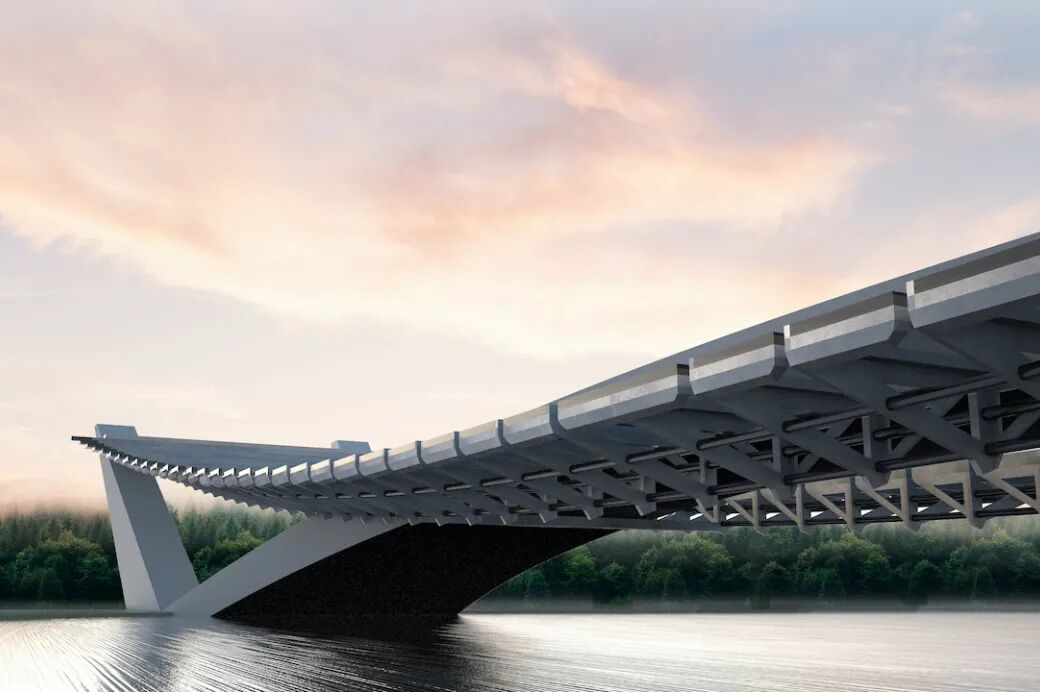 同济大学设计创意学院课程成果 | 气象诱导:人行桥上的空间感知与形式