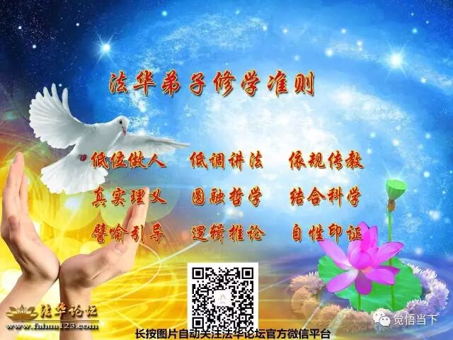 觉悟当下 自由微信 Freewechat