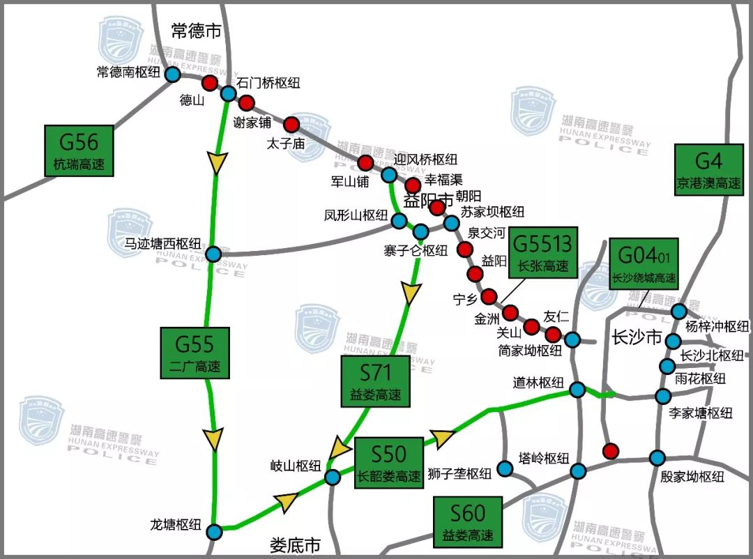 韶惠高速路线图图片