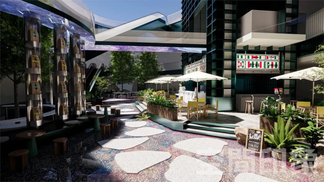 在商场沉浸式体验“公园20分钟效应”