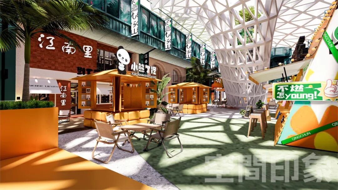 在商场沉浸式体验“公园20分钟效应”