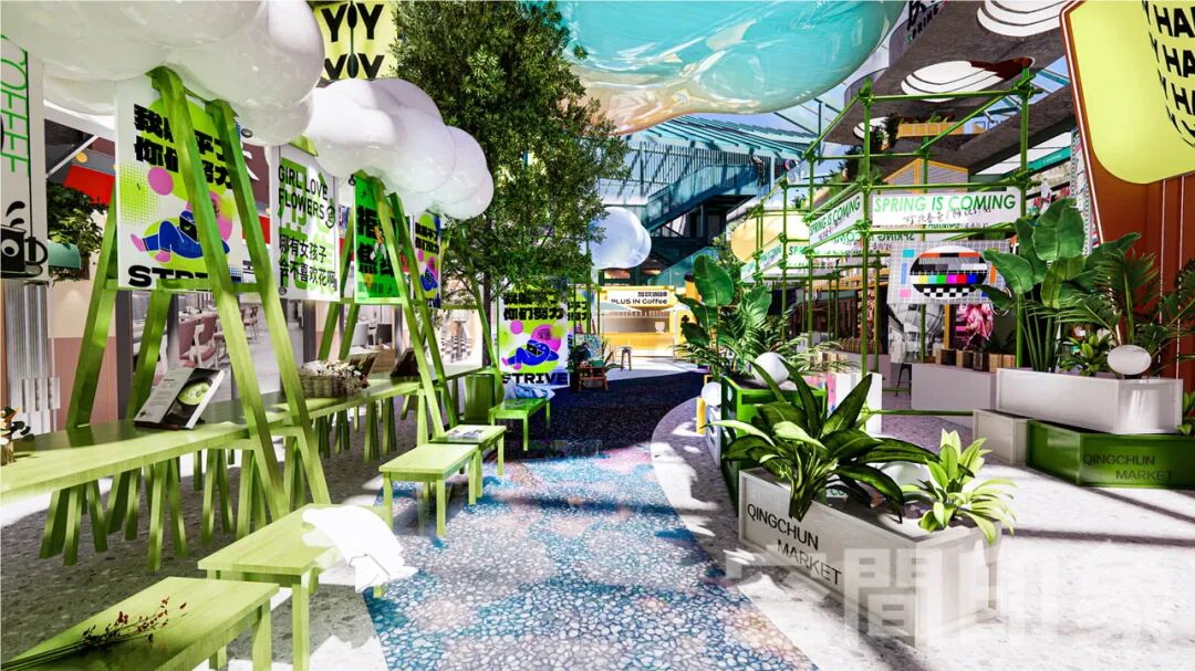 在商场沉浸式体验“公园20分钟效应”