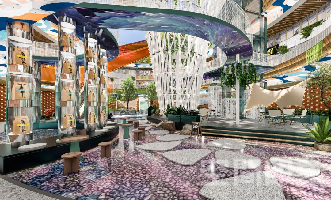 在商场沉浸式体验“公园20分钟效应”