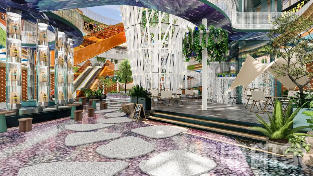 在商场沉浸式体验“公园20分钟效应”