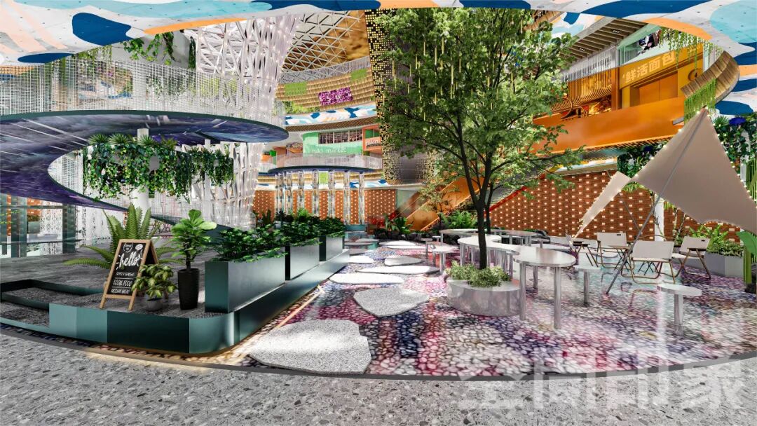 在商场沉浸式体验“公园20分钟效应”