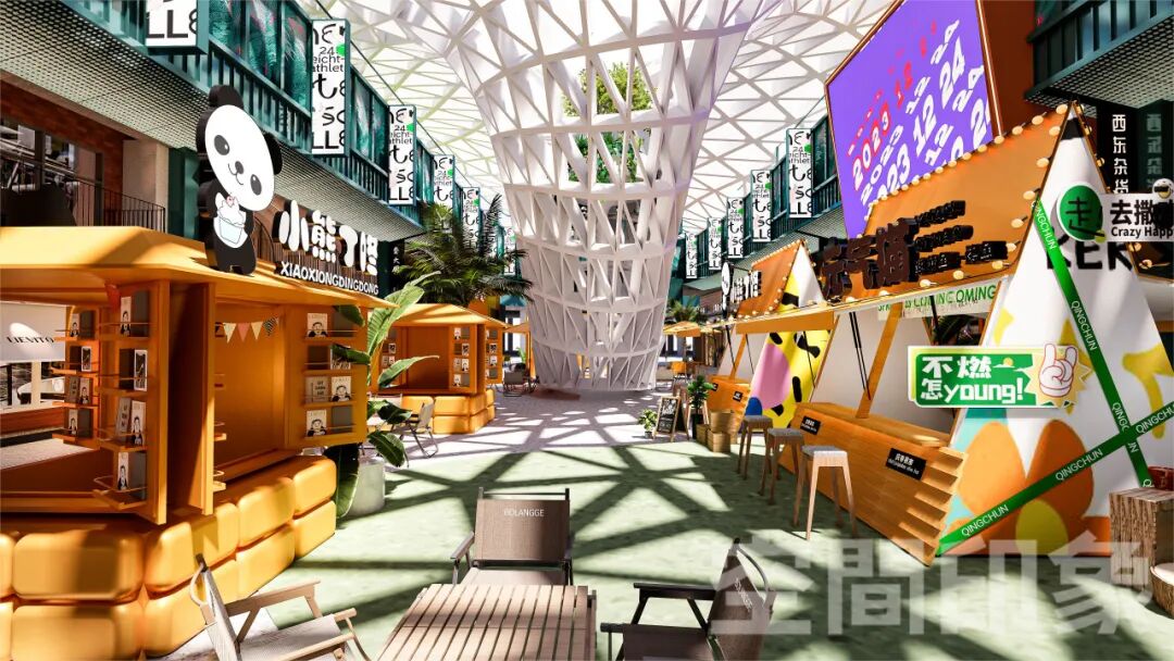 在商场沉浸式体验“公园20分钟效应”