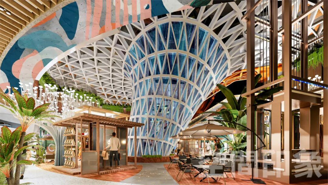 在商场沉浸式体验“公园20分钟效应”