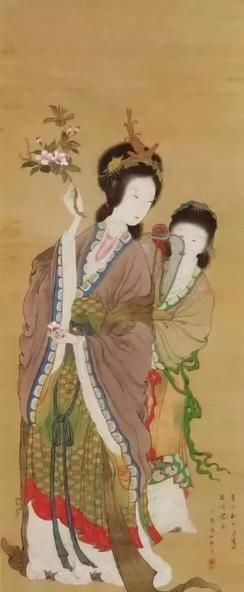 掛け軸 中国歴史美人図 昭君出塞・貂蝉拝月・貴妃醉酒