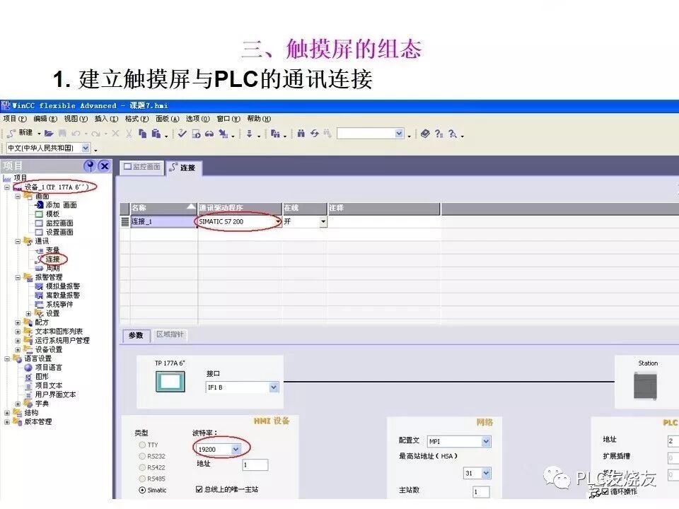 西門子PLC變頻器和觸摸屏綜合應(yīng)用的圖6