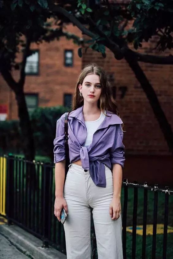 薰衣草紫才是2018最美流行色，巨顯白巨有氣質！ 戲劇 第41張