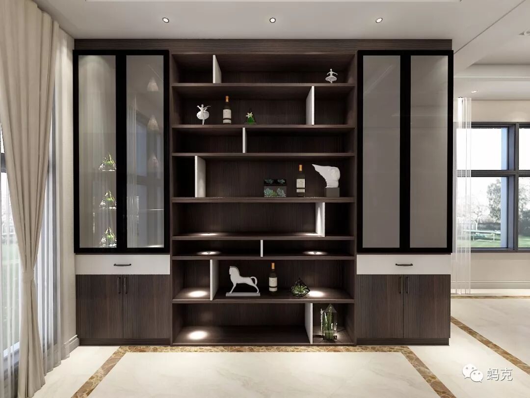 100张各种主流全屋定制柜【收藏】