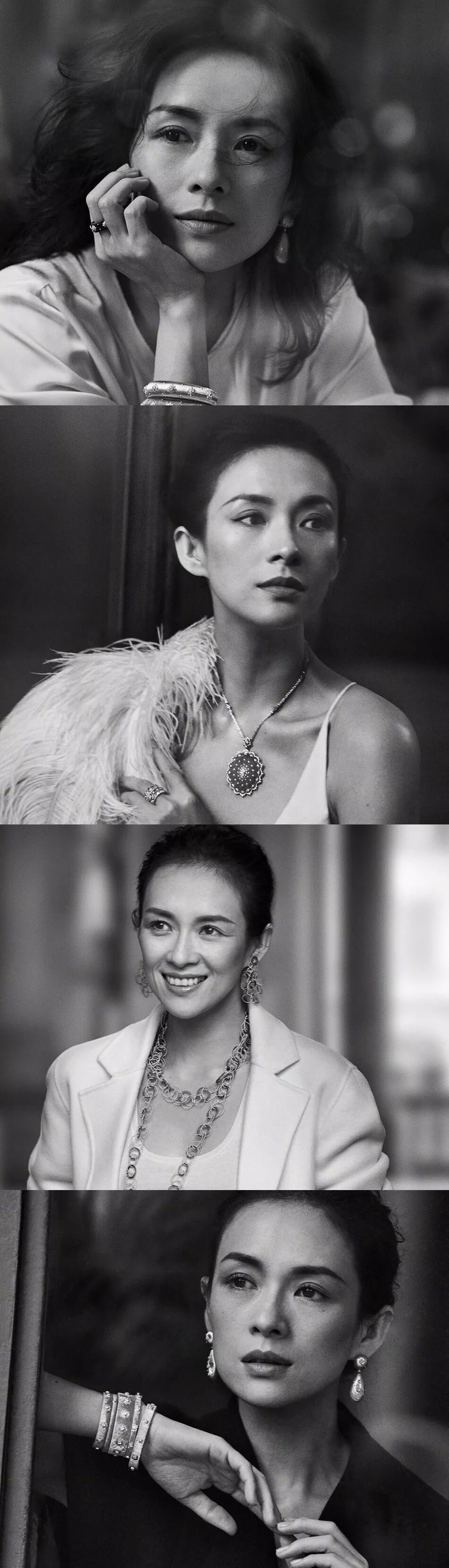 章子怡拍写真满脸皱纹，这个时代对女人的看法已经变了