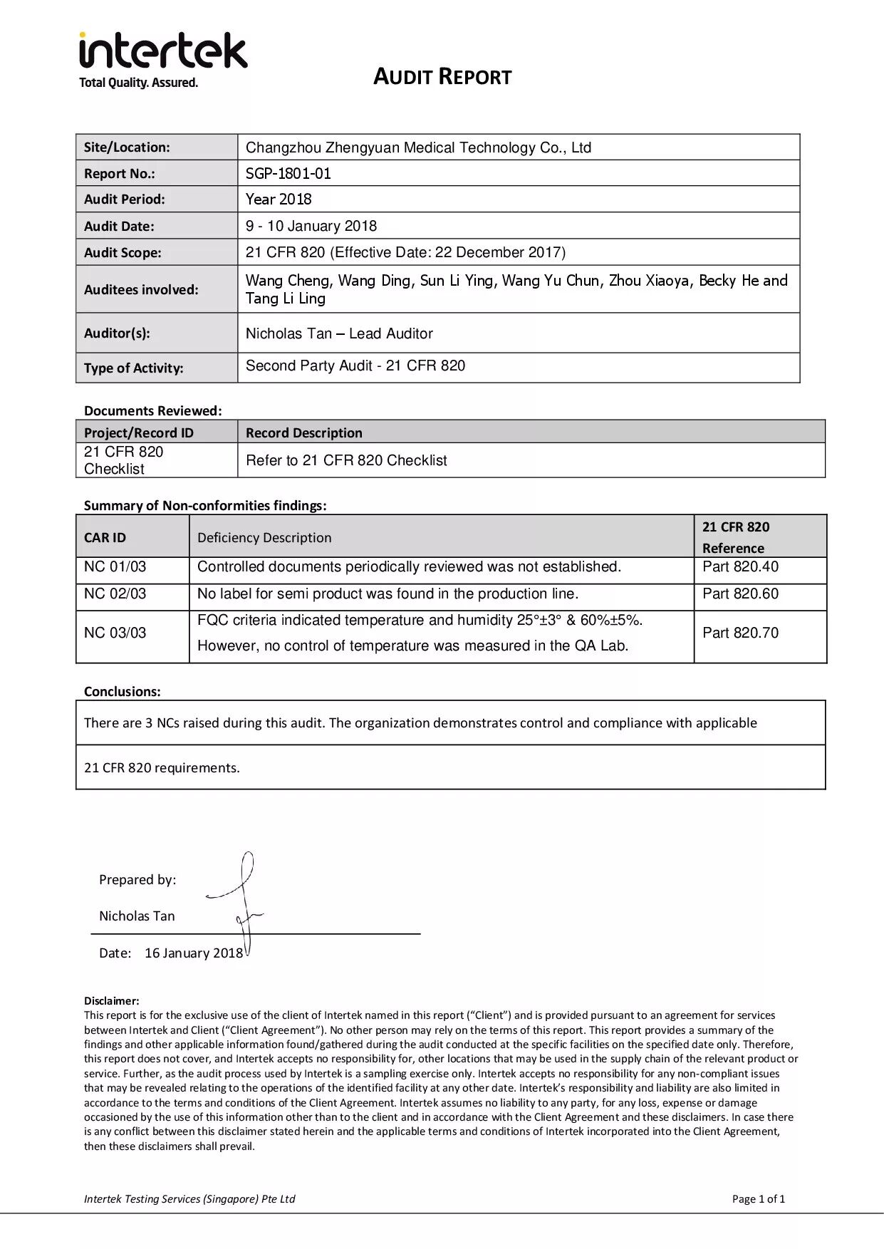 厉害啦，我的正元！YS微网雾化器通过QSR820审核