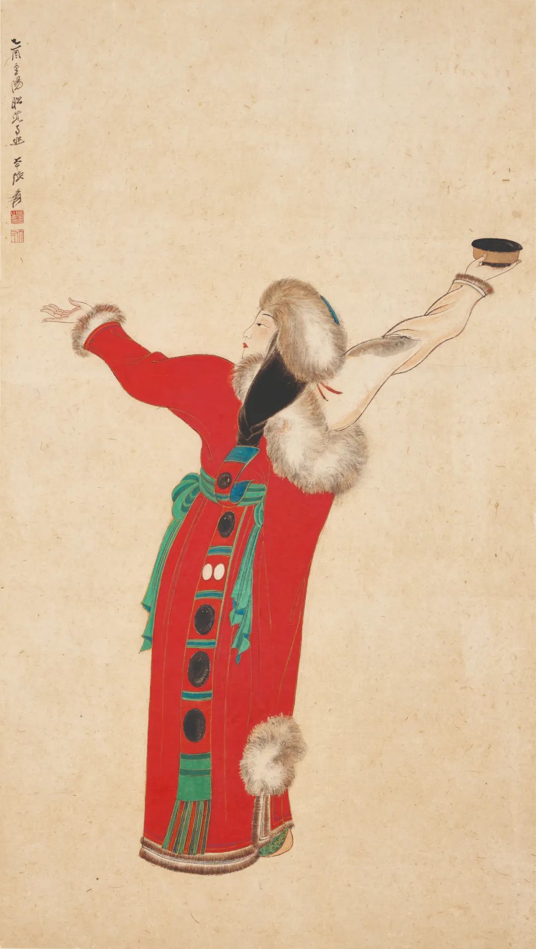 中国絵画☆張大千作品選集☆中華民国国立歴史博物館 送料無料