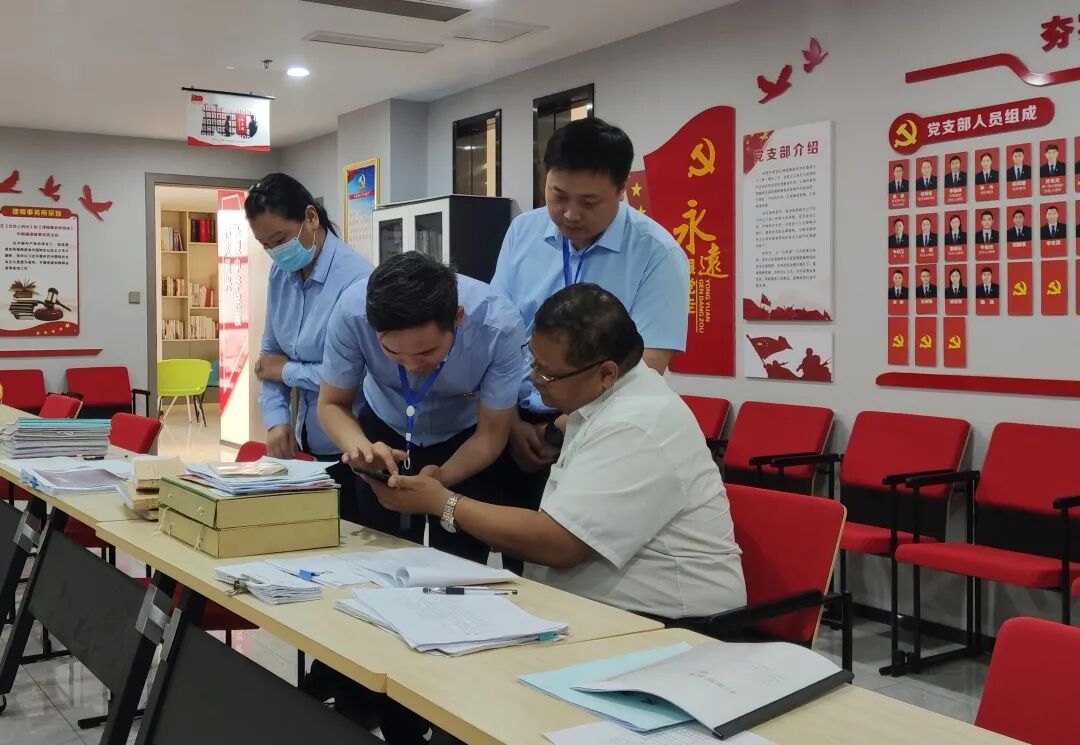 新乡市律协考核组莅临中原所 开展2020年度律所考核工作